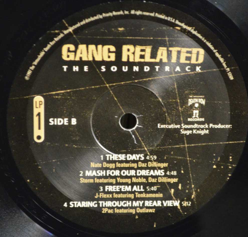 Gang Related Soundtrack - Gang Related Soundtrack (CD - 114) music collectible [Barcode 728706301923] - Main Image 4