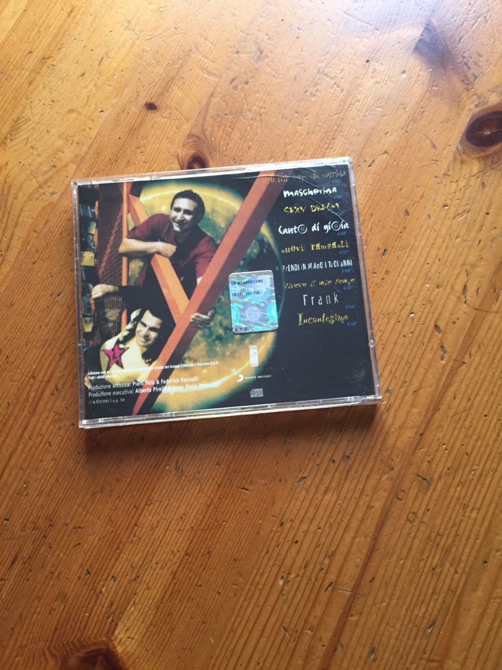 Infinito - Litfiba (CD) music collectible [Barcode 0886977206924] - Main Image 3