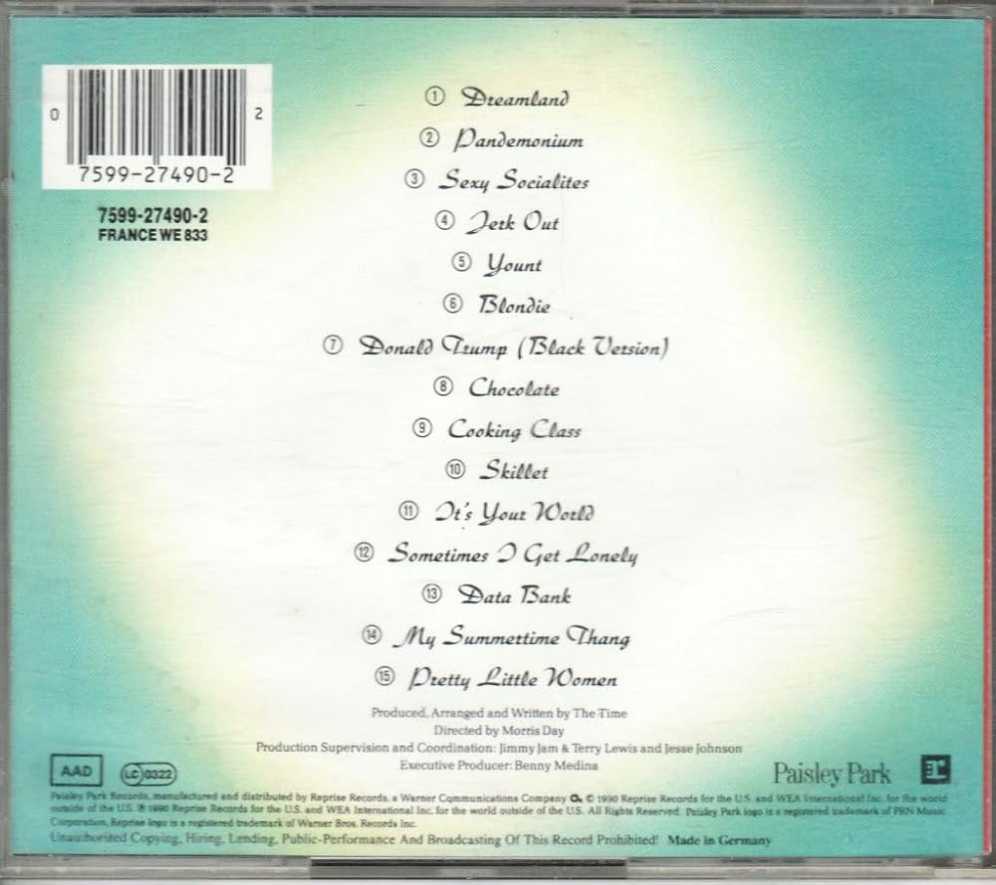 Pandemonium - The Time (CD - 65) music collectible - Main Image 2