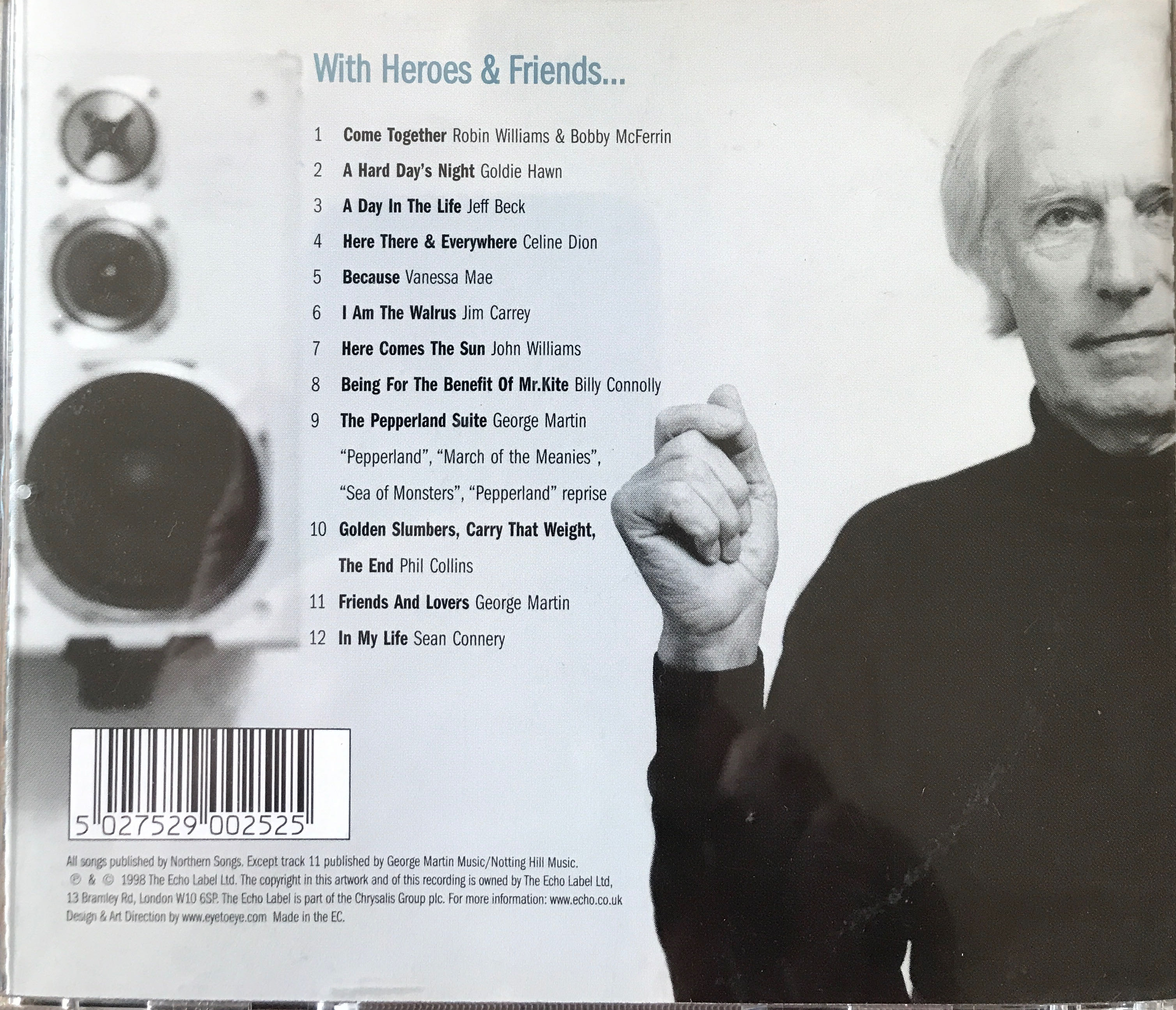 In My Life - George Martin (CD) music collectible [Barcode 5027529002525] - Main Image 2