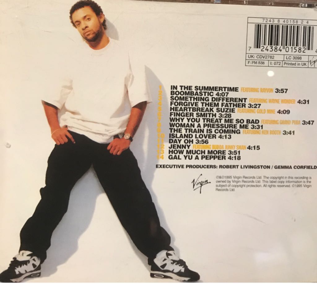 Boombastic - Shaggy (CD) music collectible [Barcode 724384015824] - Main Image 2