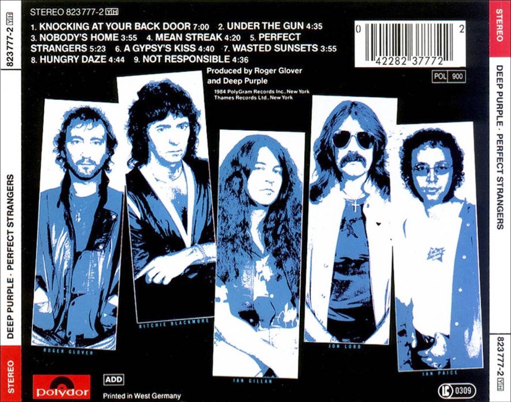 Perfect Strangers - Deep Purple (CD) music collectible - Main Image 2