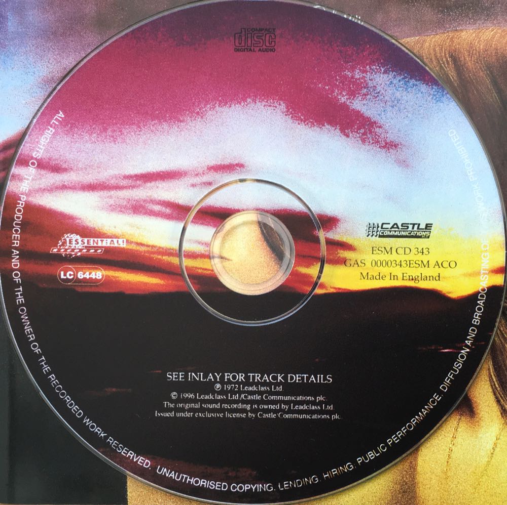 Trilogy - Emerson, Lake & Palmer (CD) music collectible [Barcode 5017615834321] - Main Image 2