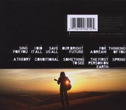 Our Bright Future - Tracy Chapman (CD - 43) music collectible [Barcode 075678982125] - Main Image 2