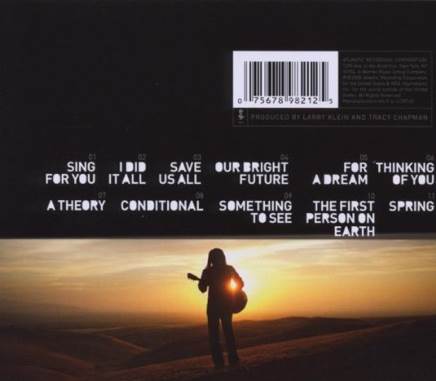 Our Bright Future - Chapman, Tracy (CD - 43) music collectible [Barcode 075678982125] - Main Image 2