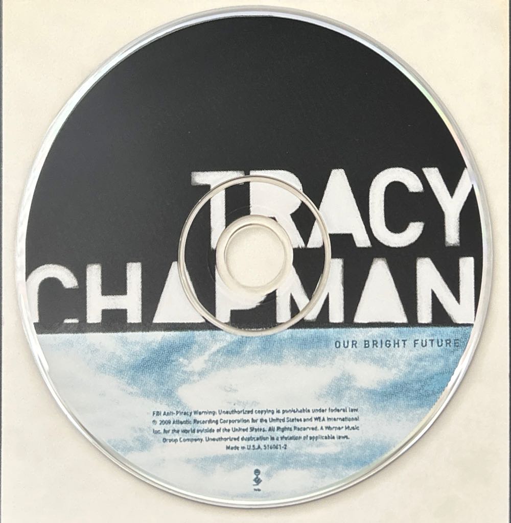 Our Bright Future - Chapman, Tracy (CD - 43) music collectible [Barcode 075678982125] - Main Image 4