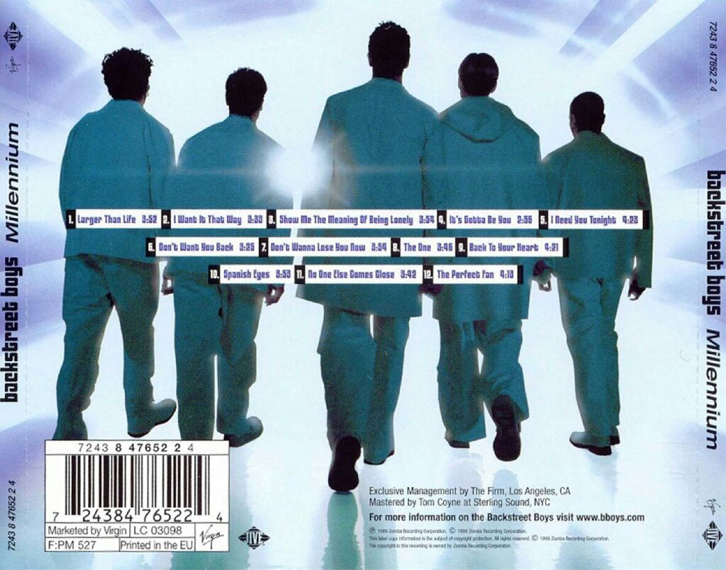 Millennium - Backstreet Boys (CD - 46) music collectible [Barcode 5013705232220] - Main Image 2
