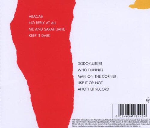 Abacab (Remaster) - Genesis (CD - 47) music collectible [Barcode 094639164424] - Main Image 2