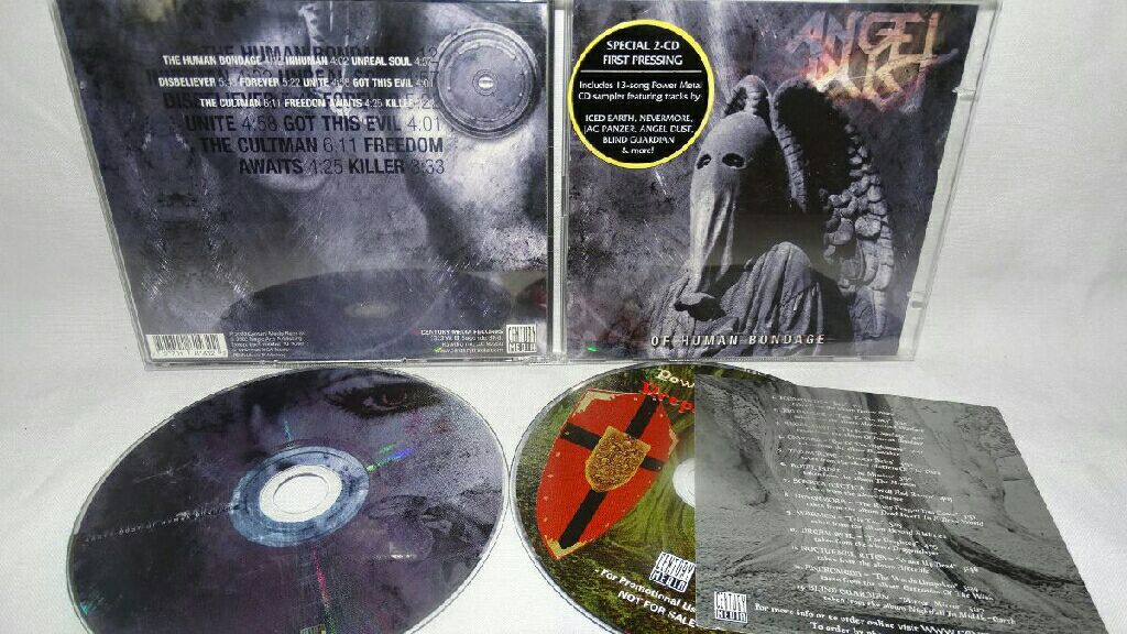 Of Human Bondage - Angel Dust (CD - 47) music collectible - Main Image 2