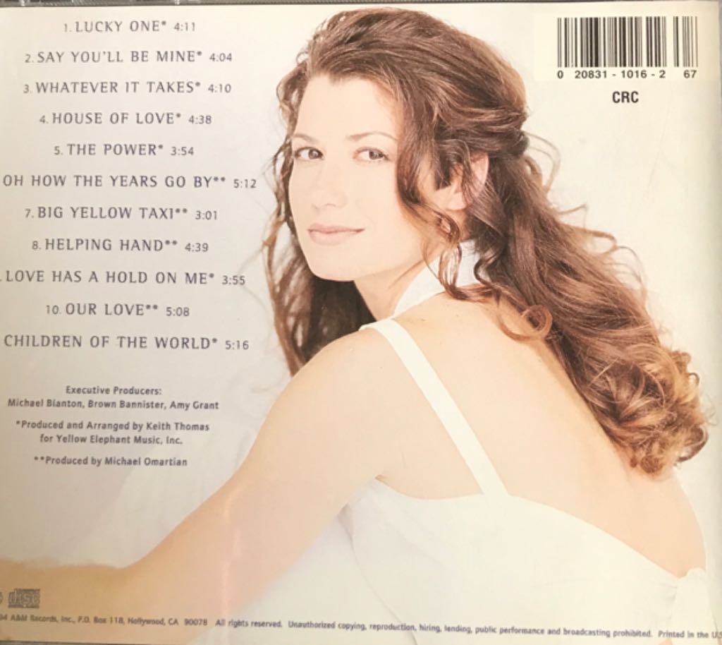House Of Love - Amy Grant (CD - 51) music collectible - Main Image 2