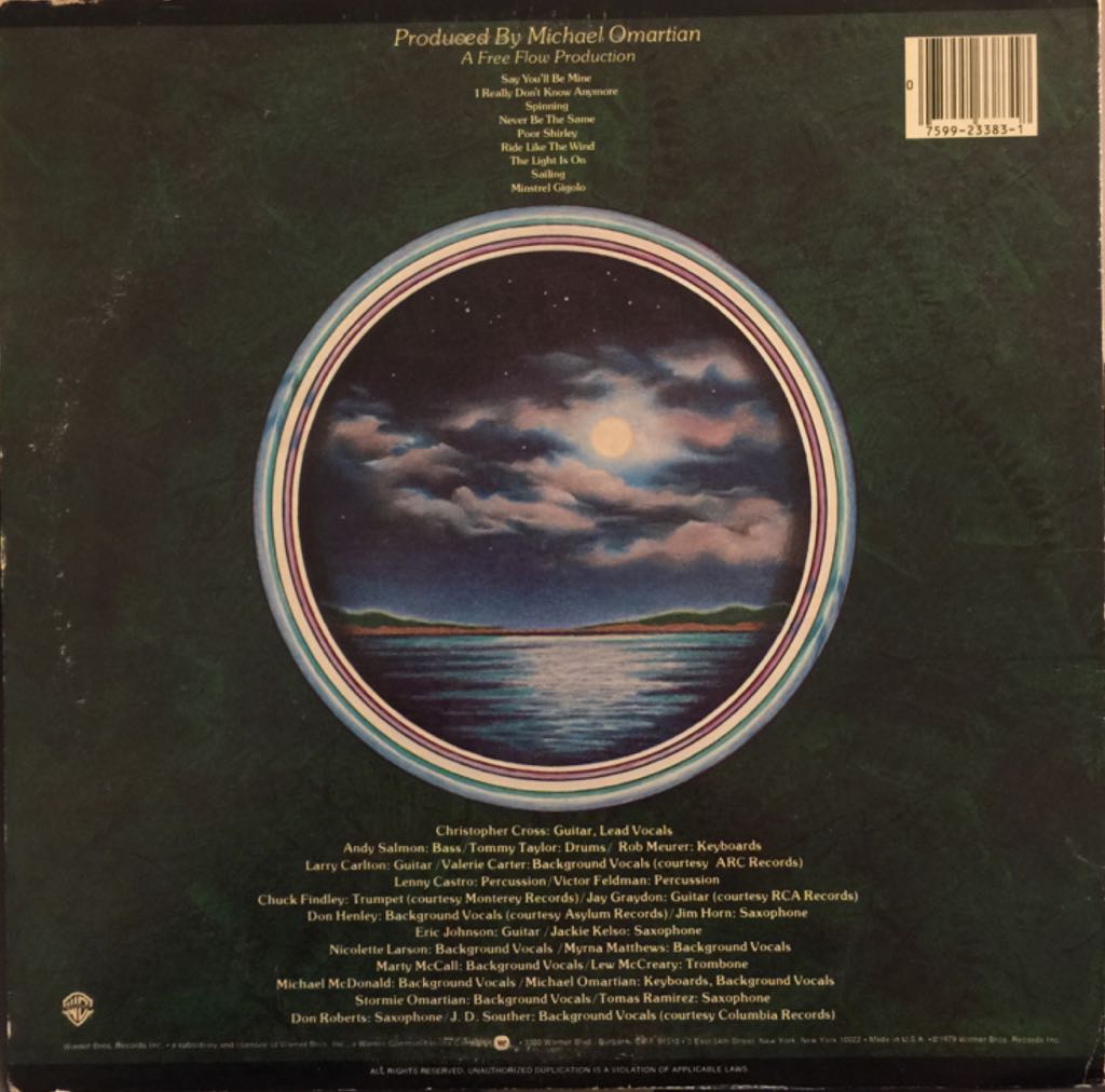Christopher Cross - Cross, Christopher (CD) music collectible - Main Image 2
