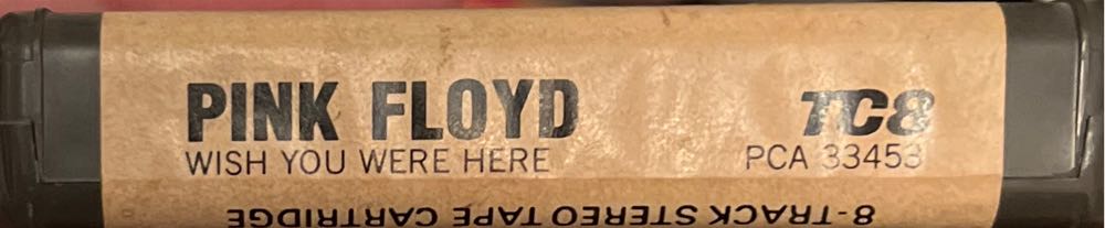 Wish You Were Here - Pink Floyd (8-Track Cartridge) music collectible [Barcode 400100379196] - Main Image 2
