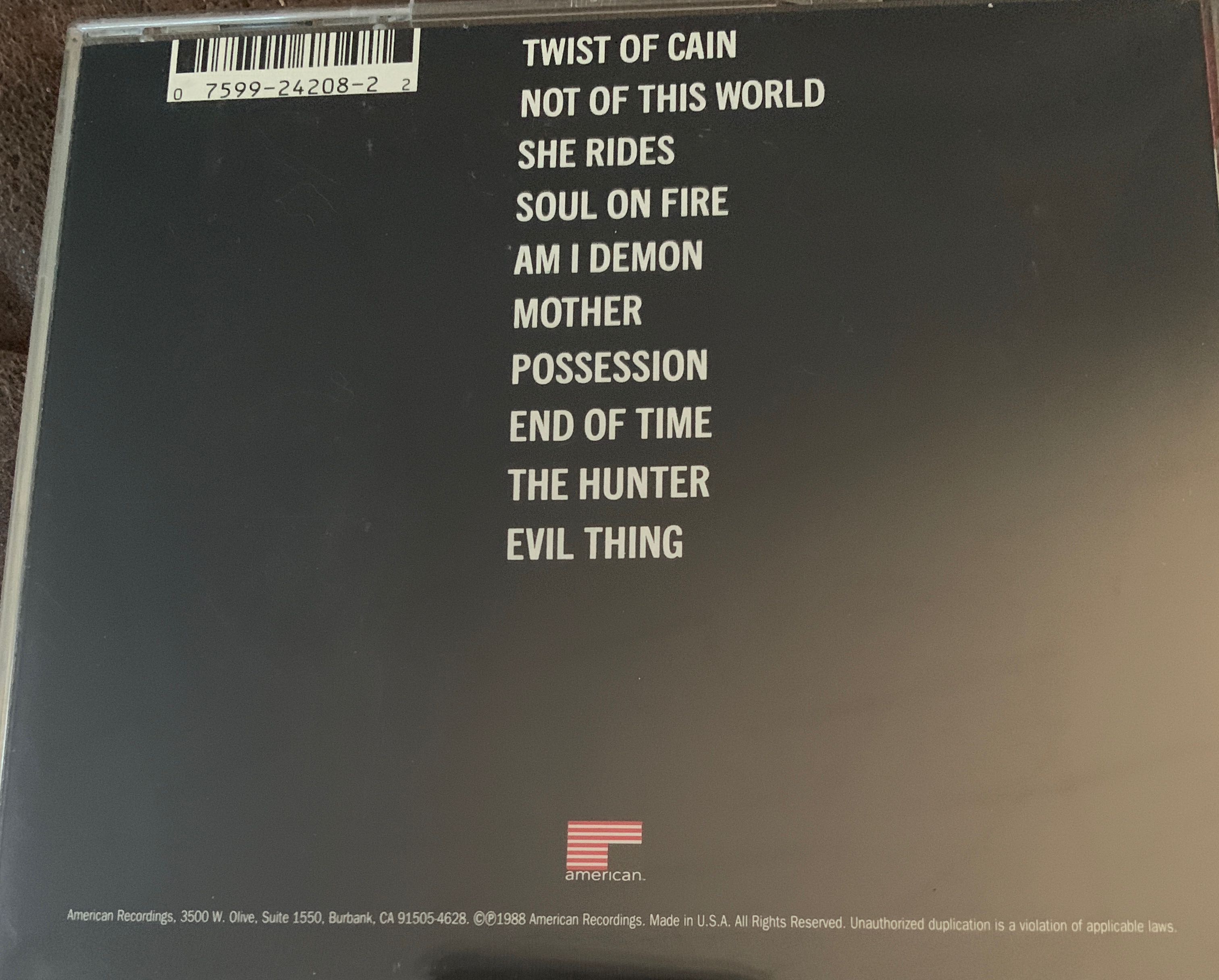 Danzig - Danzig (CD - 40) music collectible [Barcode 886971464528] - Main Image 2