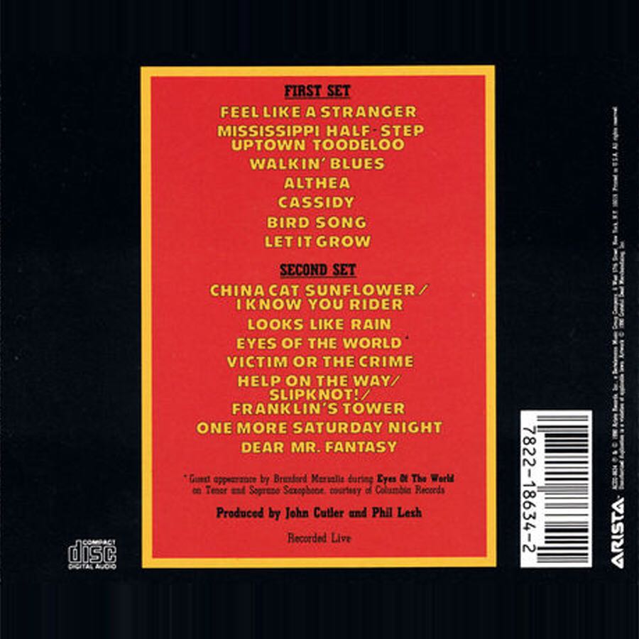 Without A Net - Grateful Dead, The (CD) music collectible - Main Image 2