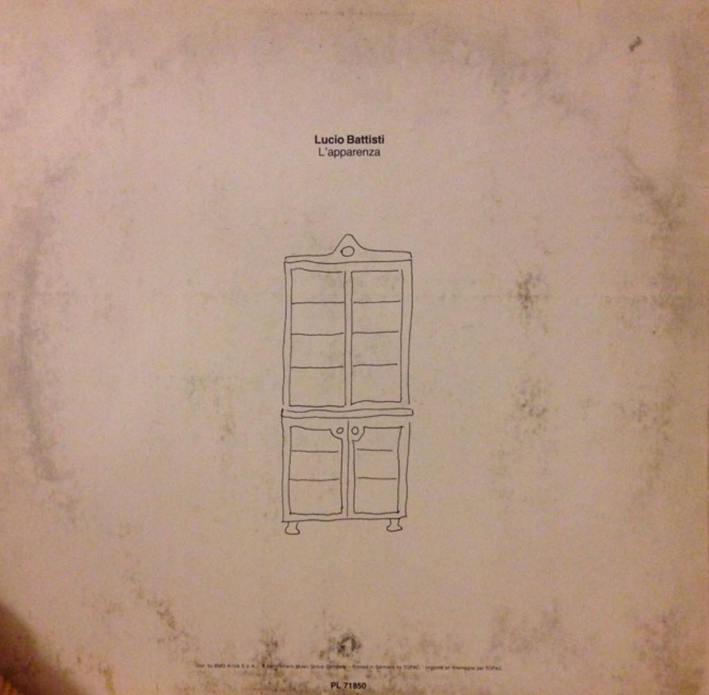 L’Apparenza - Lucio Battisti music collectible - Main Image 2