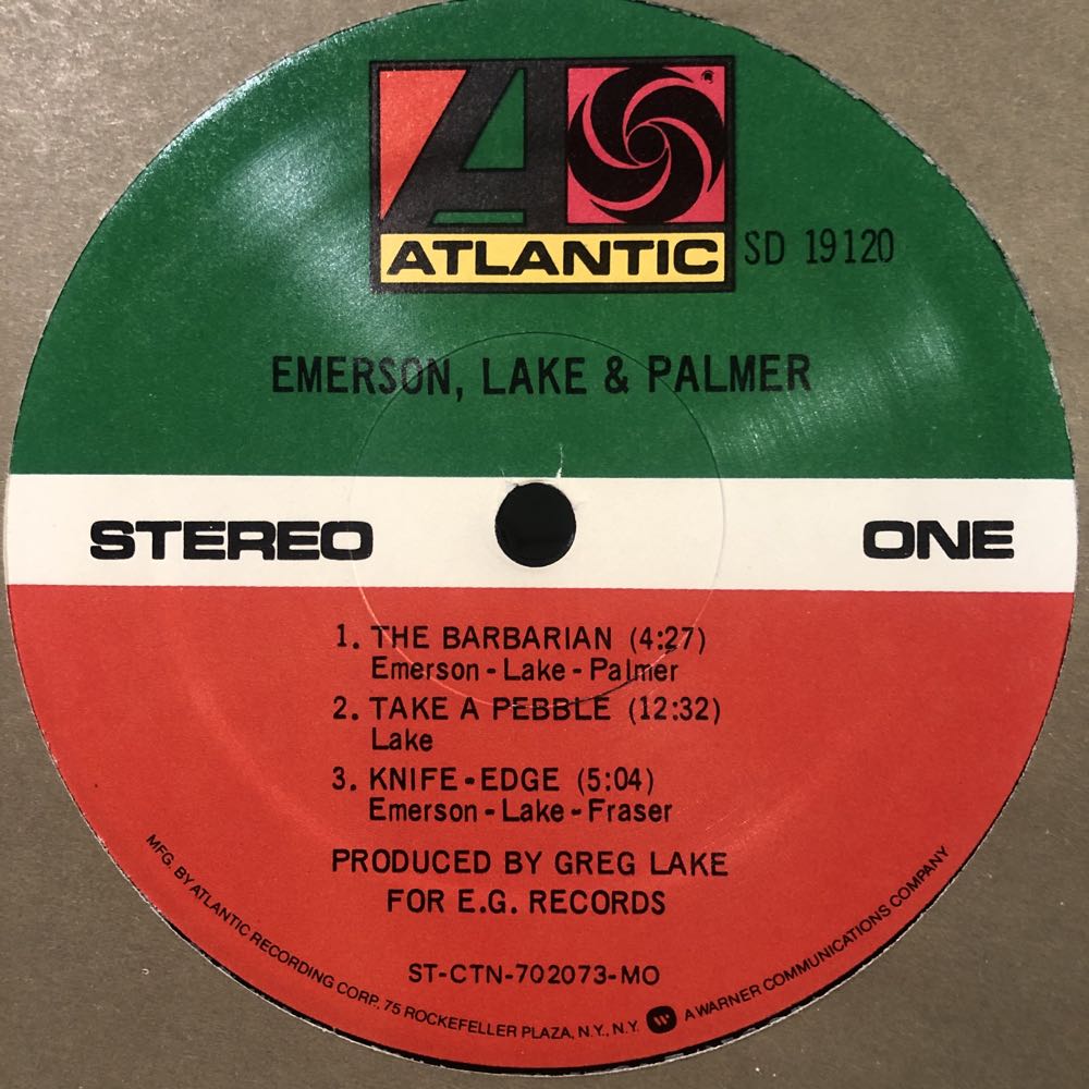 Emerson Lake & Palmer - Emerson Lake & Palmer (CD-R) music collectible - Main Image 3