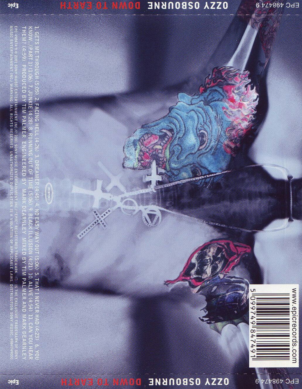 Down To Earth - Ozzy Osbourne (CD) music collectible [Barcode 5099749847491] - Main Image 2
