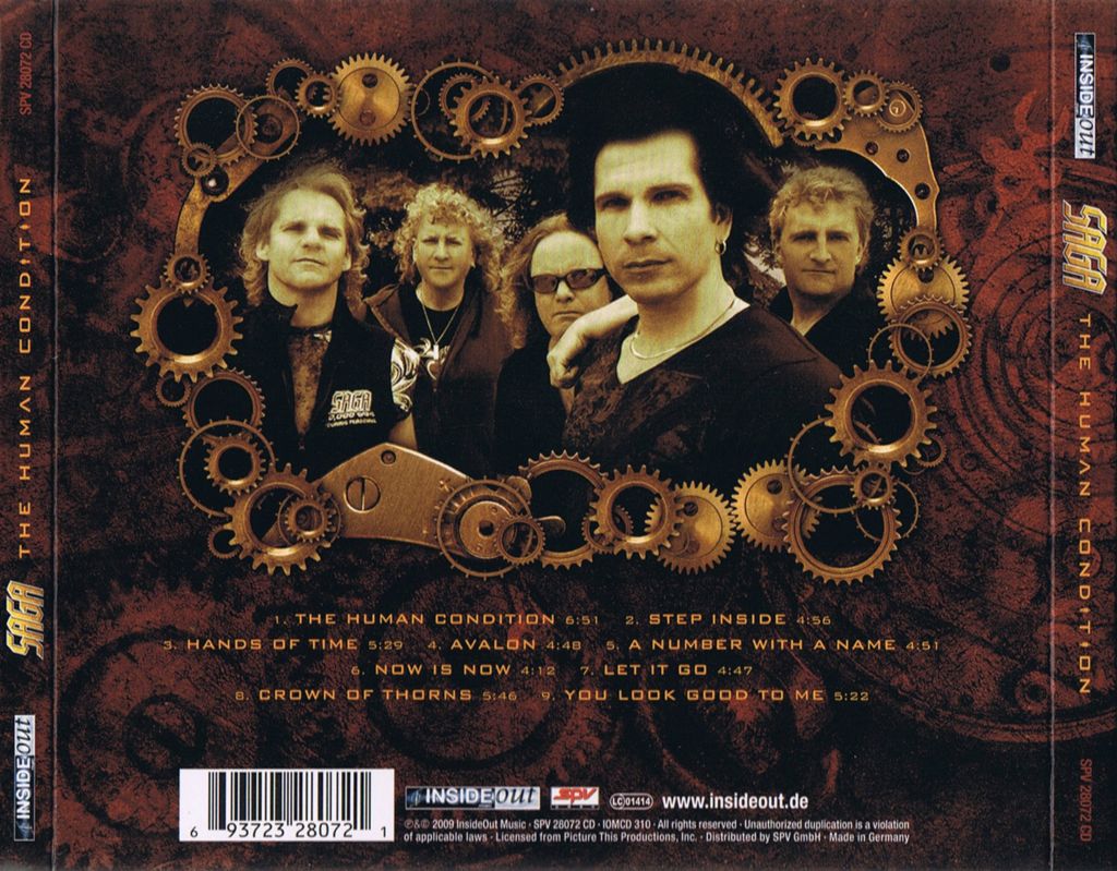 The Human Condition - Saga (CD - 47) music collectible [Barcode 693723280721] - Main Image 2
