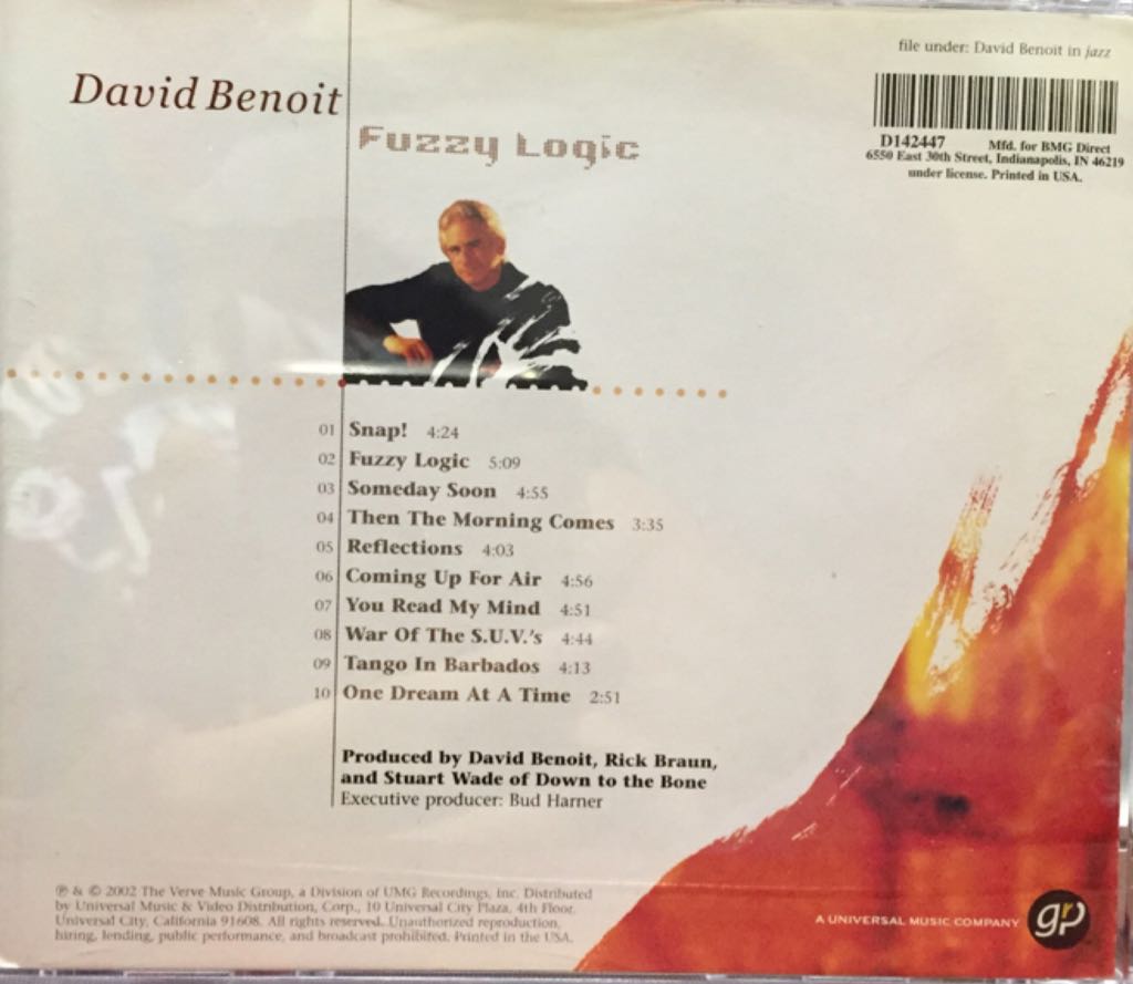 Fuzzy Logic - David Benoit music collectible - Main Image 2