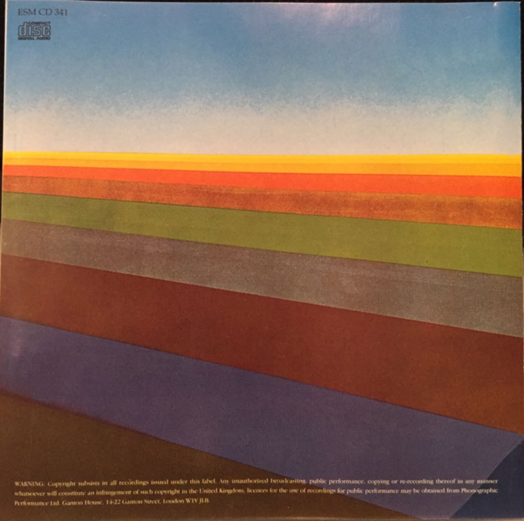 Tarkus - Emerson Lake & Palmer (CD - 38) music collectible [Barcode 5017615834123] - Main Image 2