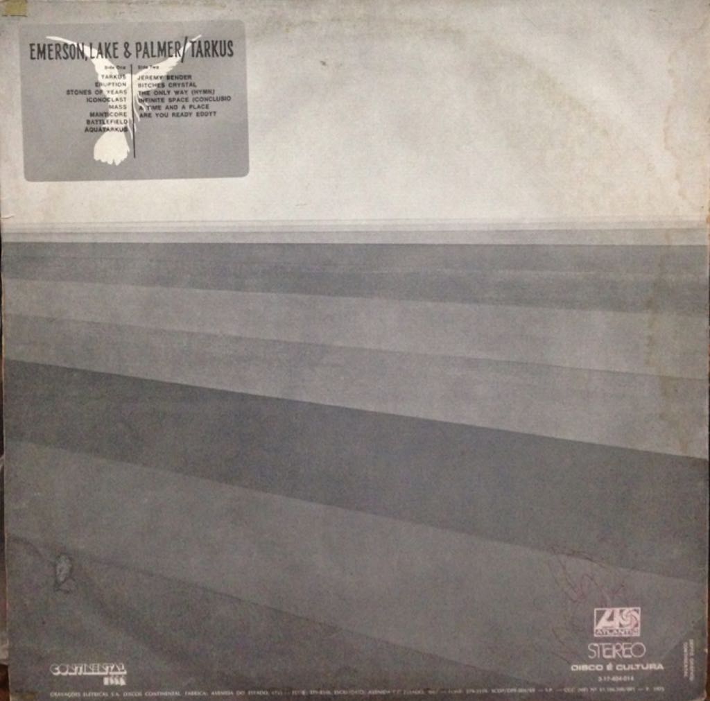 Tarkus - Emerson, Lake & Palmer (Cassette - 40) music collectible - Main Image 2
