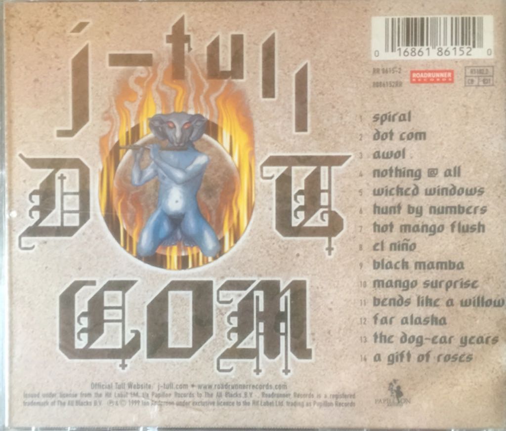 J-Tull Dot Com - Jethro Tull (CD) music collectible [Barcode 016861861520] - Main Image 2