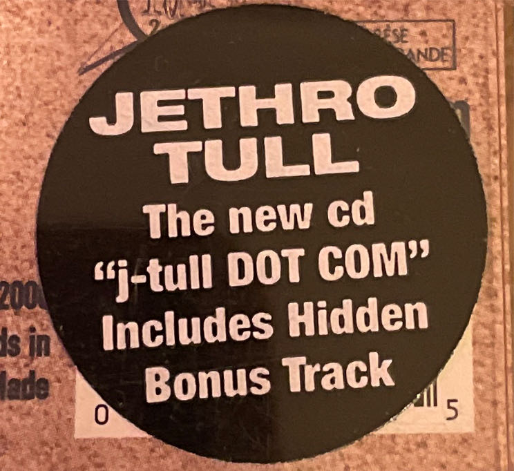 J-Tull Dot Com - Jethro Tull (CD - 5420) music collectible [Barcode 030206104325] - Main Image 3