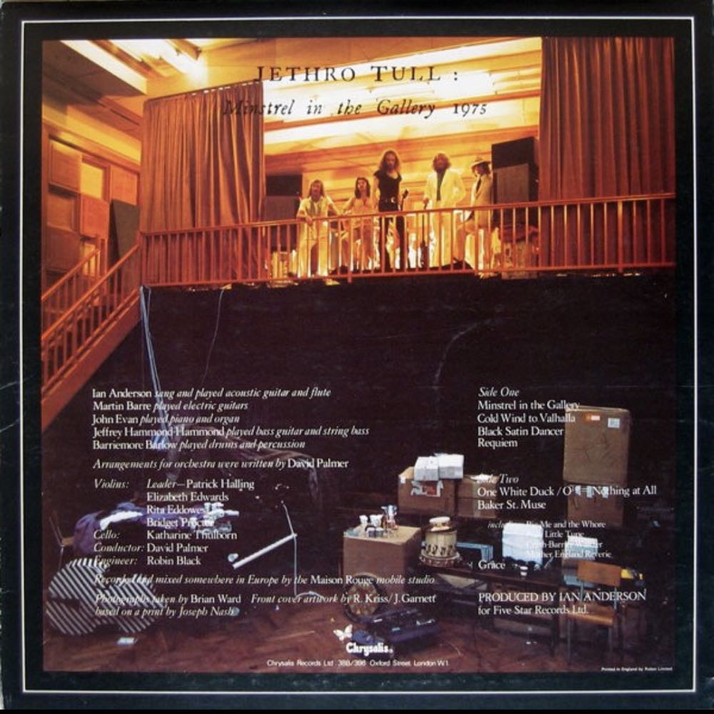 Minstrel In The Gallery - Jethro Tull (12”) music collectible - Main Image 2