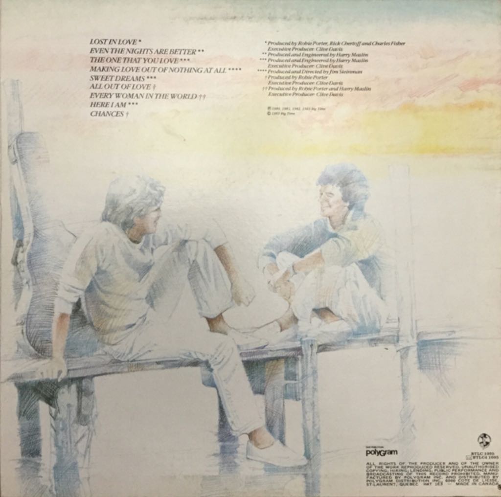 Greatest Hits - Air Supply (12”) music collectible - Main Image 2