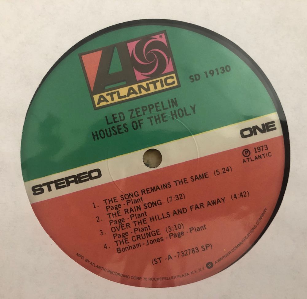 Houses Of The Holy - Led Zeppelin (MiniDisc) music collectible - Main Image 3