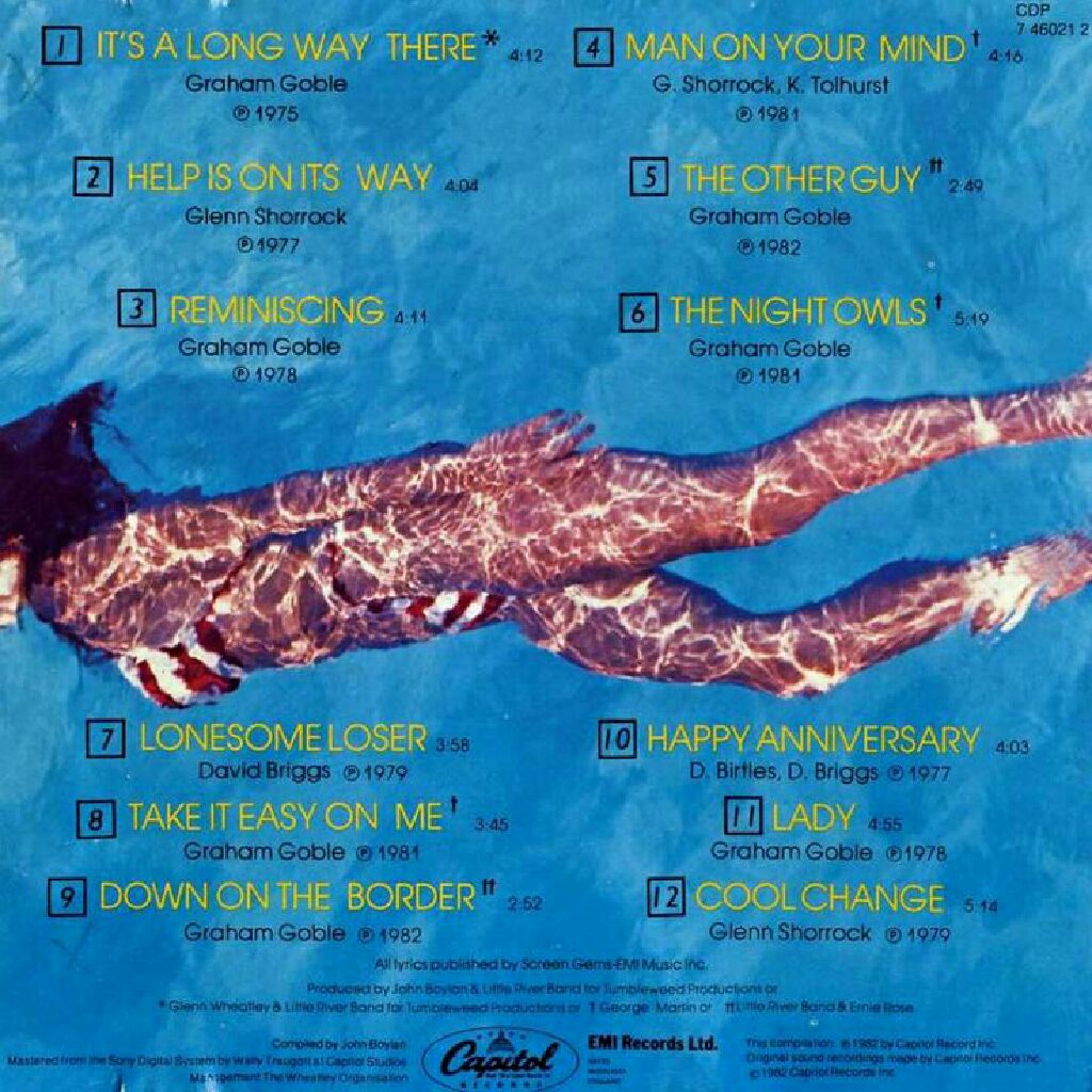 Greatest Hits - Little River Band (CD) music collectible - Main Image 2