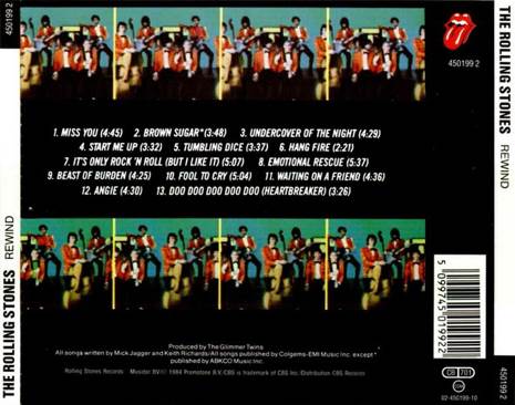 Rewind - The Rolling Stones (CD) music collectible - Main Image 2