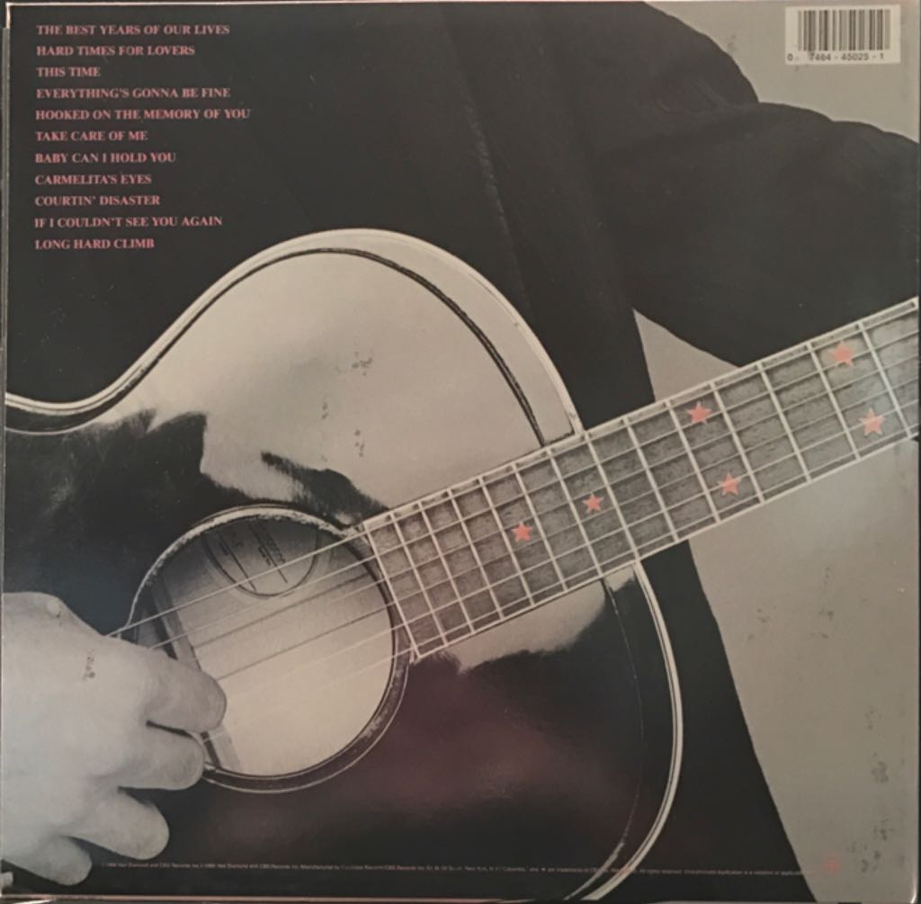 The Best Years Of Our Lives - Diamond, Neil (CD - 45) music collectible [Barcode 5099746320126] - Main Image 2