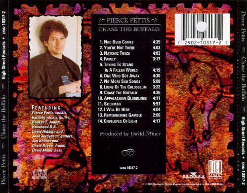 Chase the Buffalo - Want For Box1 - Pierce Pettis (CD) music collectible [Barcode 729021031724] - Main Image 2