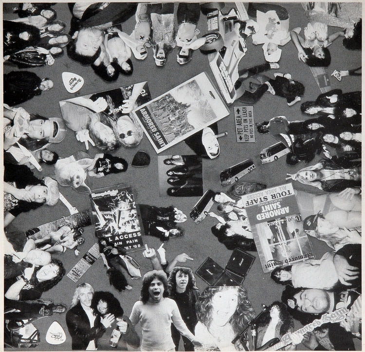 Saints Will Conquer: Live - Armored Saint (12”) music collectible [Barcode 039841405521] - Main Image 4