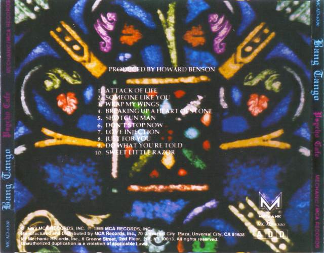 Psycho Cafe - Bang Tango (CD - 41) music collectible [Barcode 076732630020] - Main Image 2