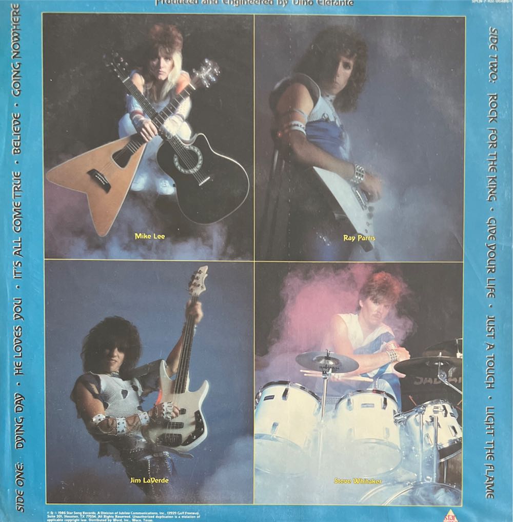 Rock For The King - Barren Cross (12”) music collectible - Main Image 2