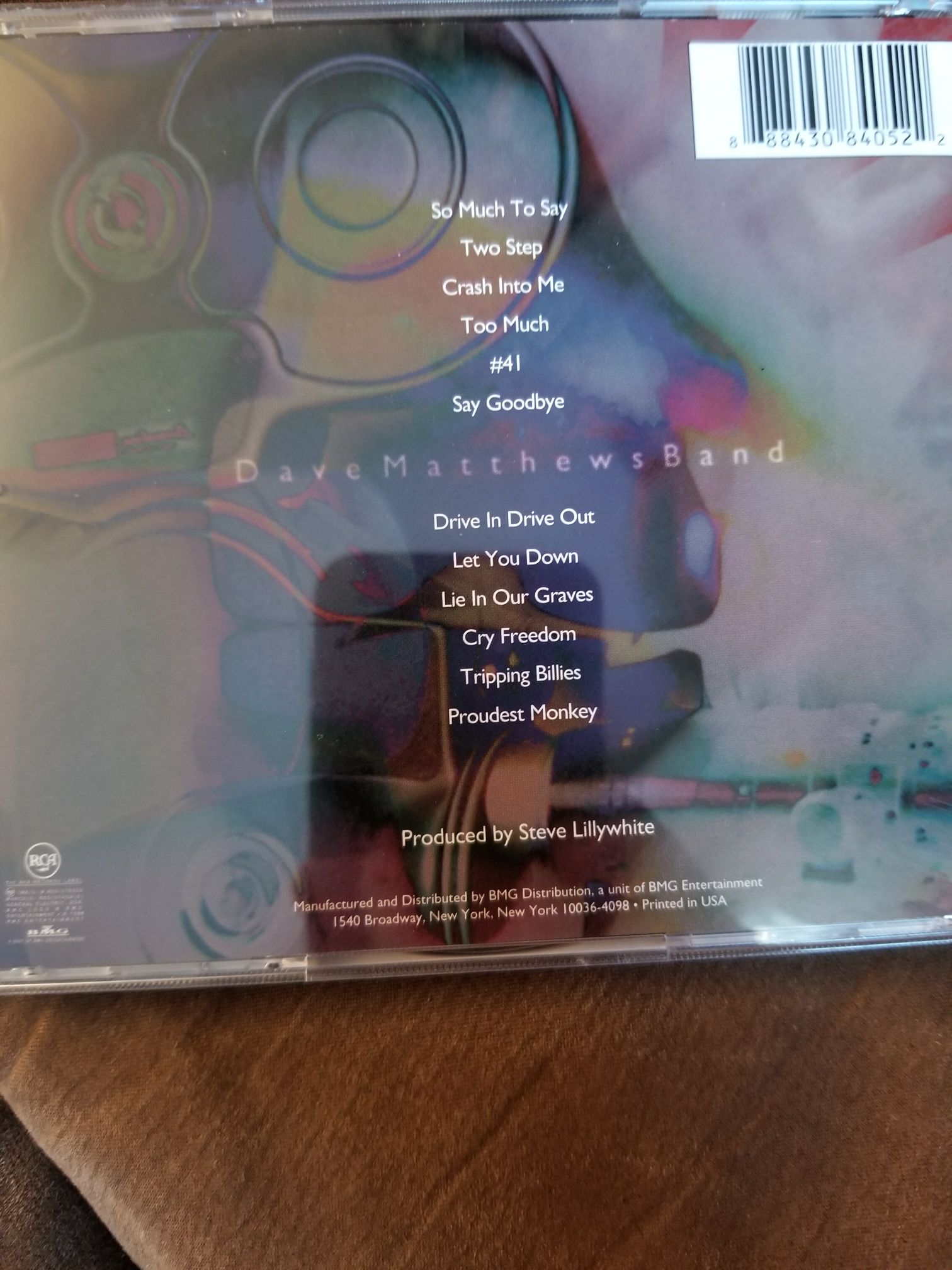 Crash - Matthews, Dave Band (CD) music collectible [Barcode 888430840522] - Main Image 2