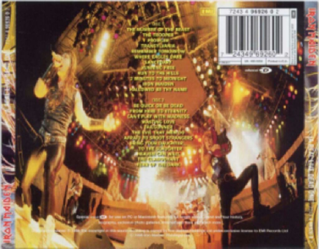 A Real Live Dead One - Iron Maiden (CD) music collectible - Main Image 2