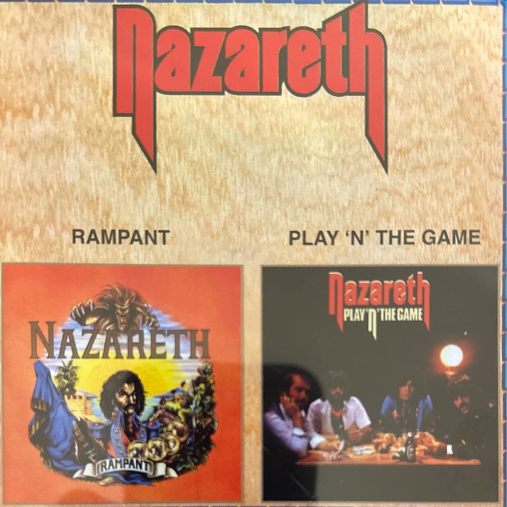 Rampant/Play N The Game - Nazareth (CD) music collectible - Main Image 3