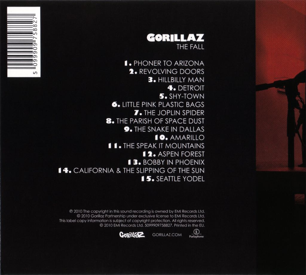The Fall - Gorillaz (CD) music collectible - Main Image 2