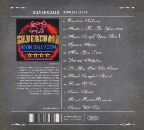 Neon Ballroom - Silverchair (CD - 50) music collectible [Barcode 5099749330924] - Main Image 2