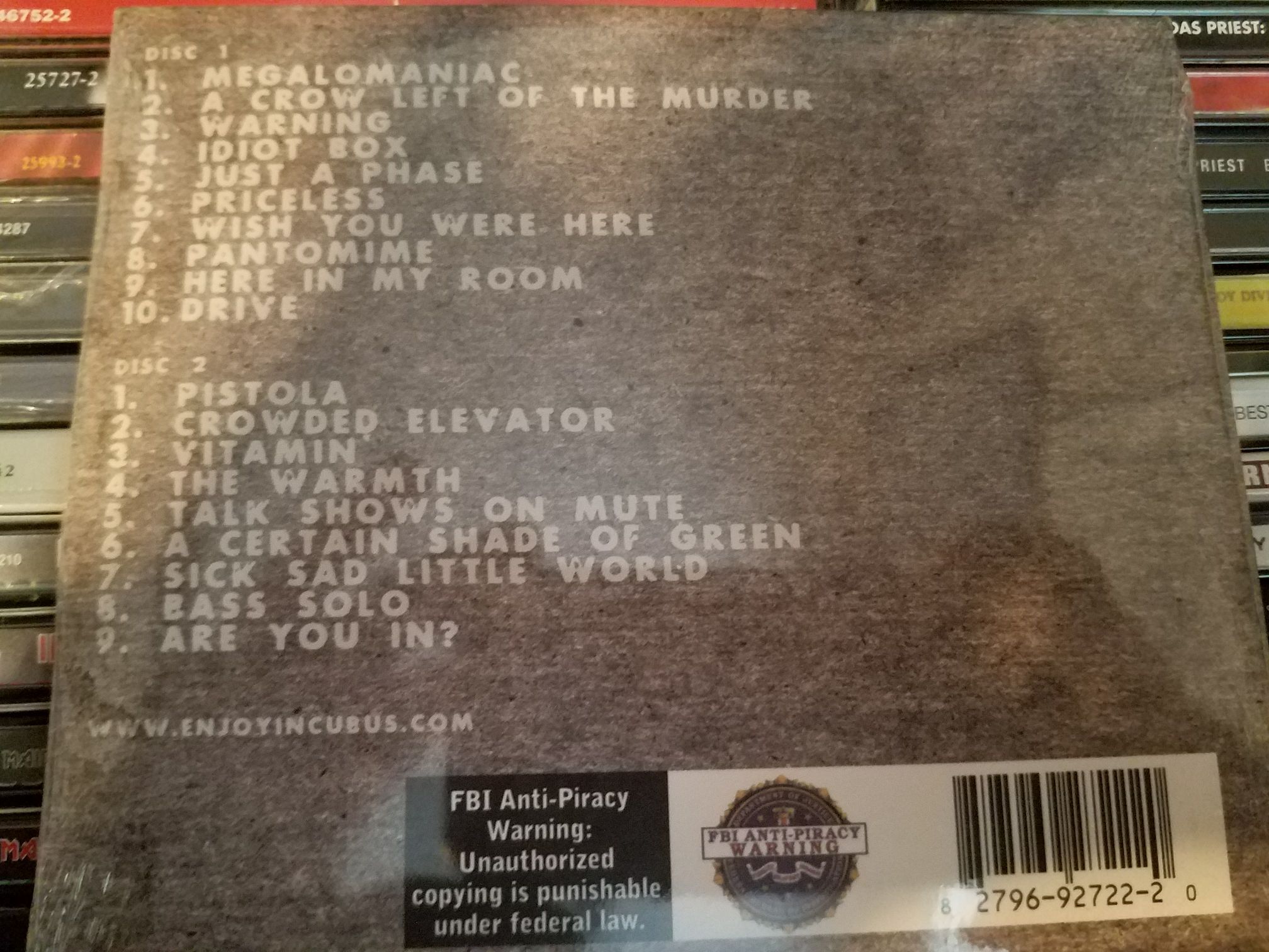 Live In Sweden 2004 - Incubus (CD) music collectible - Main Image 2