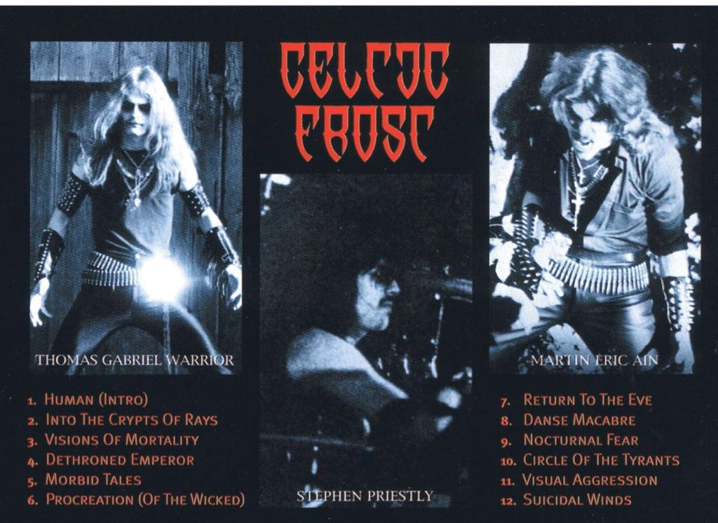 Morbid Tales - Celtic Frost (CD - 49) music collectible [Barcode 036124445021] - Main Image 2