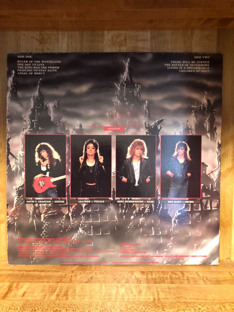 Ruler of the Wasteland - Chastain (Cassette) music collectible - Main Image 2