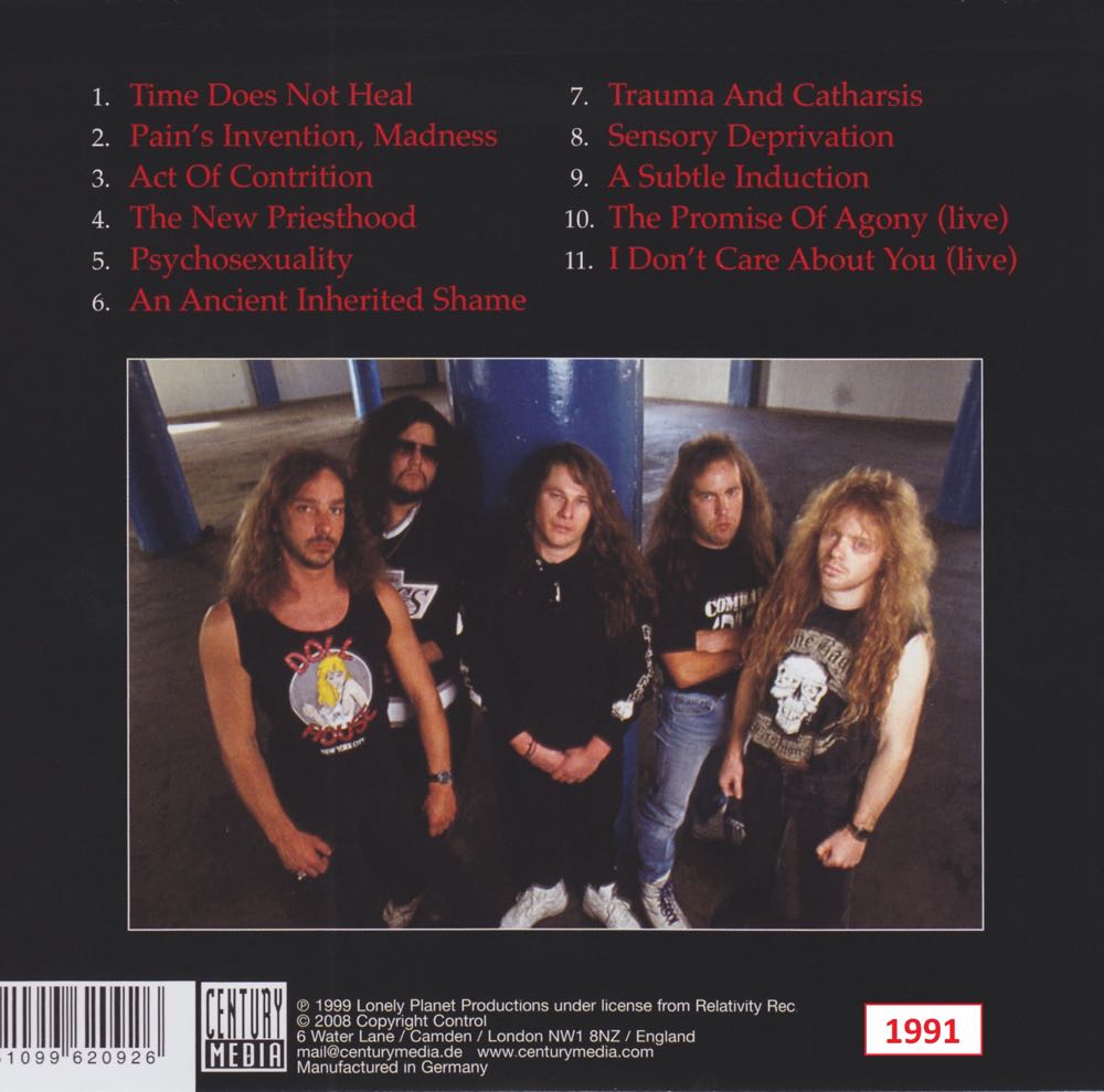Time Does Not Heal - Dark Angel (CD) music collectible [Barcode 5051099620926] - Main Image 2