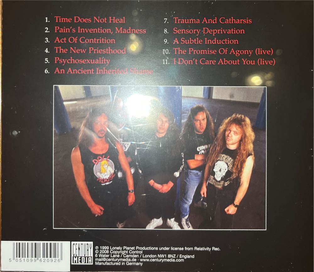 Time Does Not Heal - Dark Angel (CD) music collectible [Barcode 5051099620926] - Main Image 4