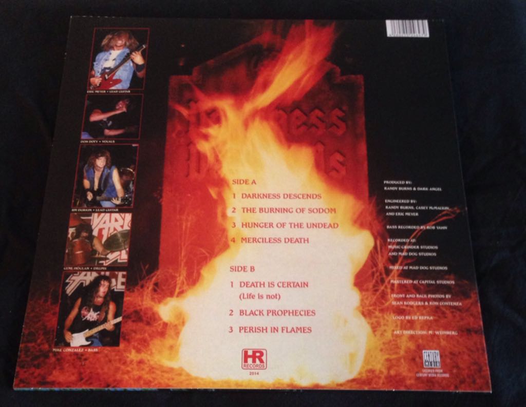 Darkness Descends - Dark Angel (12”) music collectible [Barcode 4260255246479] - Main Image 2