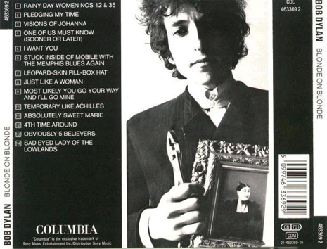 Blonde On Blonde - Dylan, Bob (CD - 70) music collectible [Barcode 074640084126] - Main Image 2