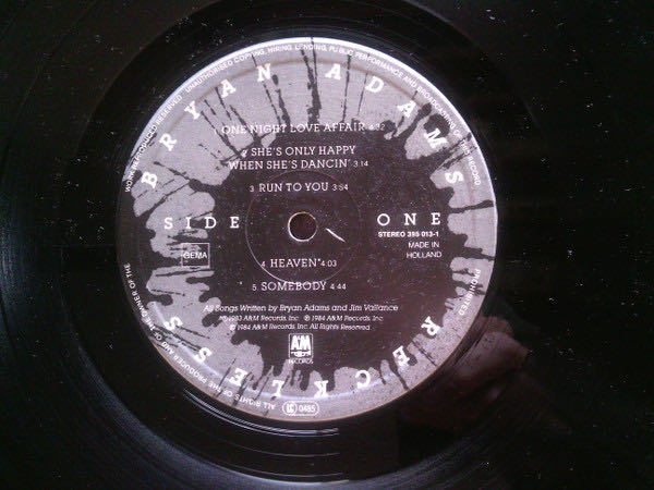 02 - Album - Bryan Adams (04) - Reckless - Bryan Adams (12” - 3758) music collectible - Main Image 3